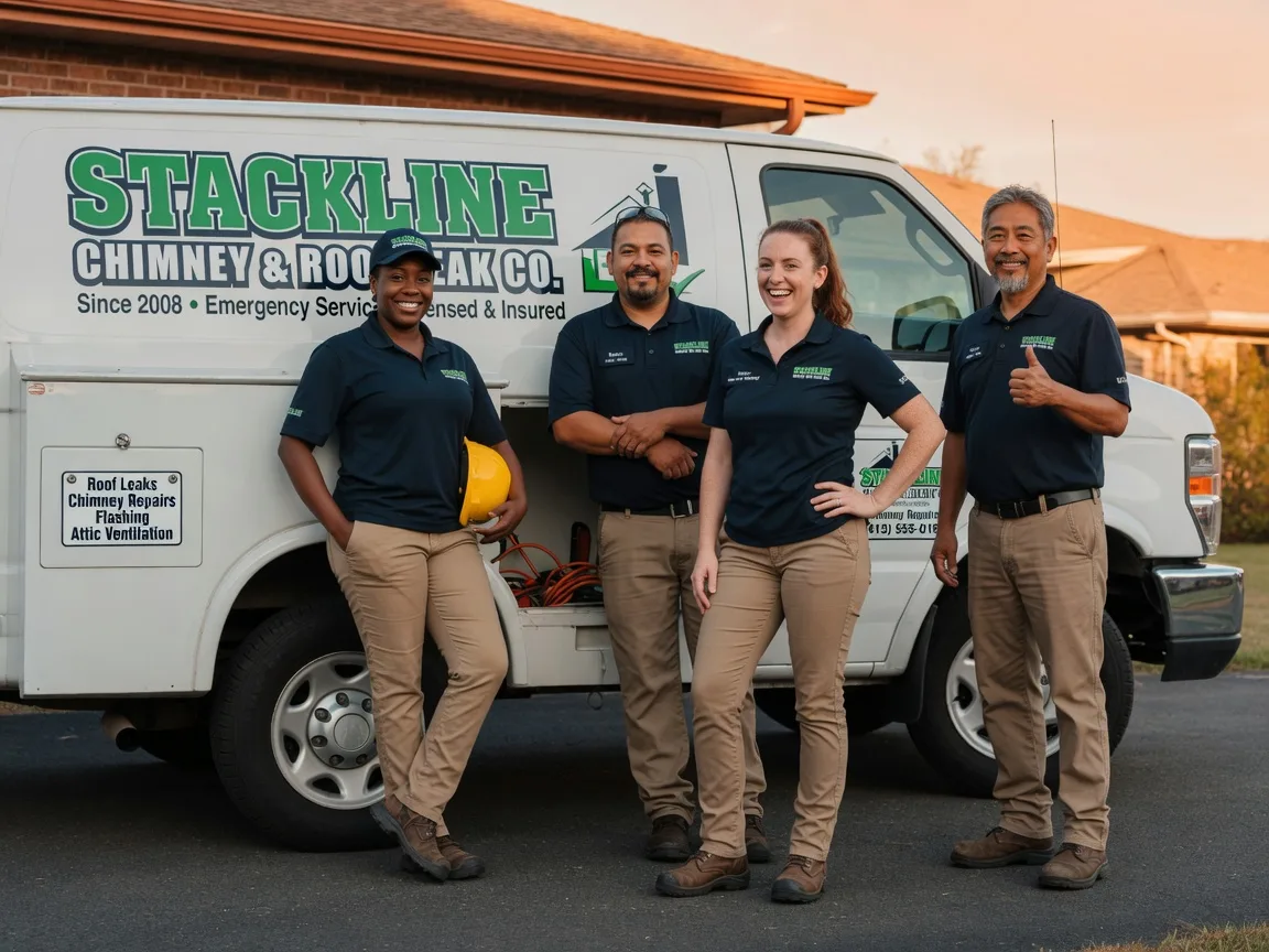Chimney flashing repair company in North, SC